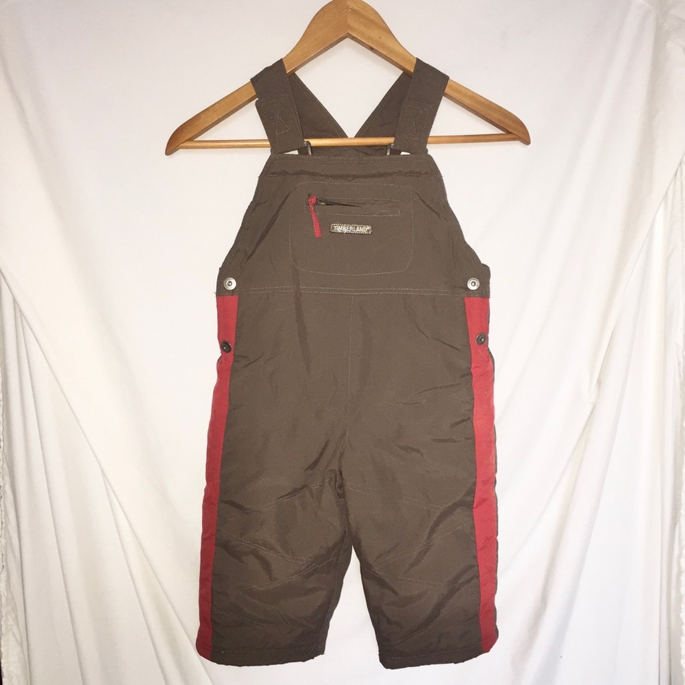 Timberland snow bibs 24mos